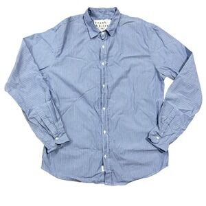 Frank & Eileen Mens Striped Button Down Shirt style Paul Long Sleeve Size L